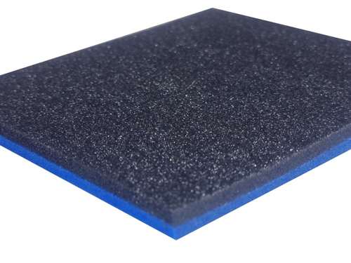 Semperfli Double Decker Foam Small (5mm) Black & Blue